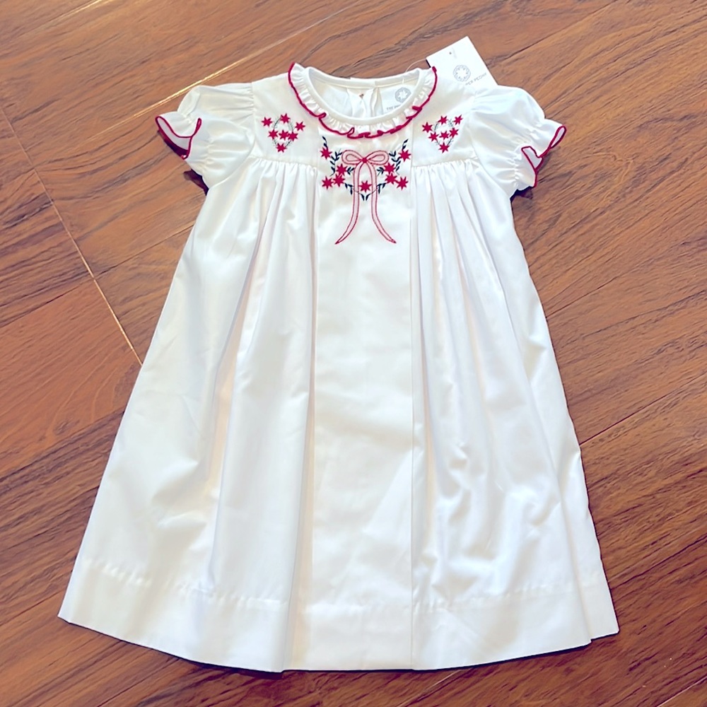 The Proper Peony Holiday Christmas Dress Sz 2t